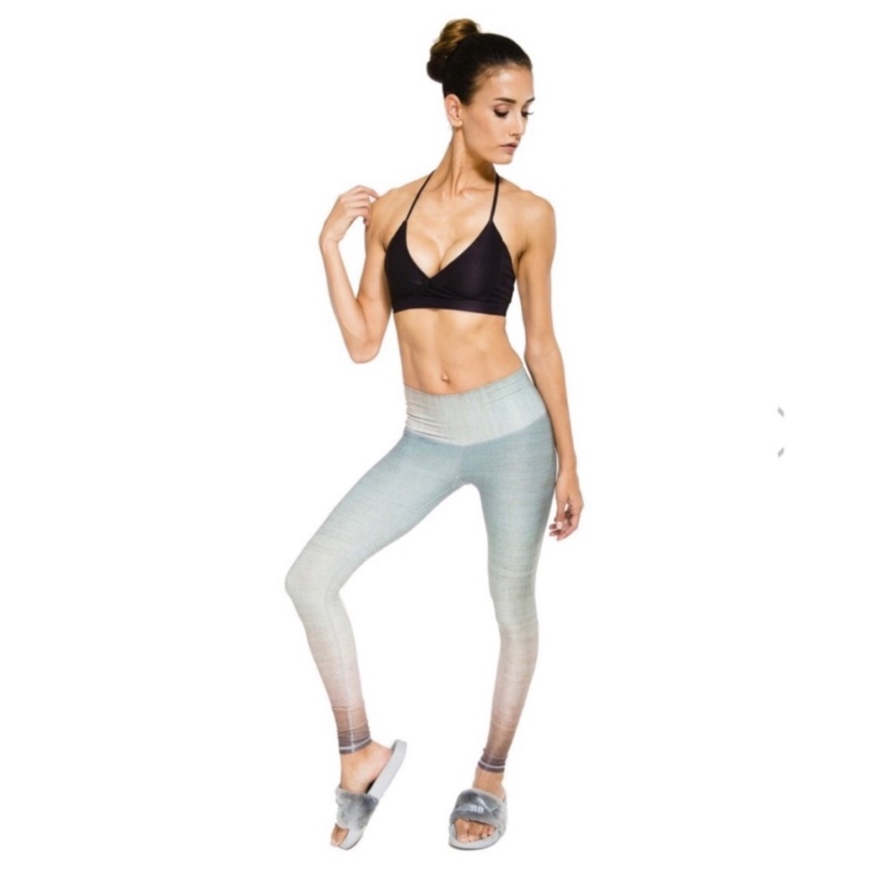 Niyama Sol Beachcomber Cropped in Moroccan Mint Dip Dye, Small